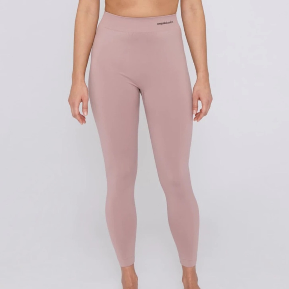 Organic Basics Active Leggings, Dusty Rose